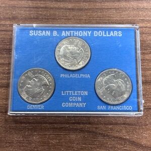 Littleton Coin Company Susan B. Anthony Dollar Set